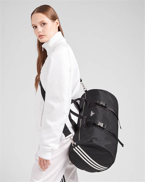 prada x adidas duffle bag|adidas prada re nylon sweatshirt.